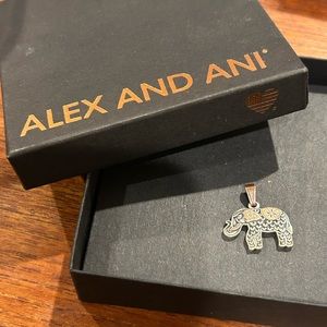 Alex and Ani elephant necklace charm